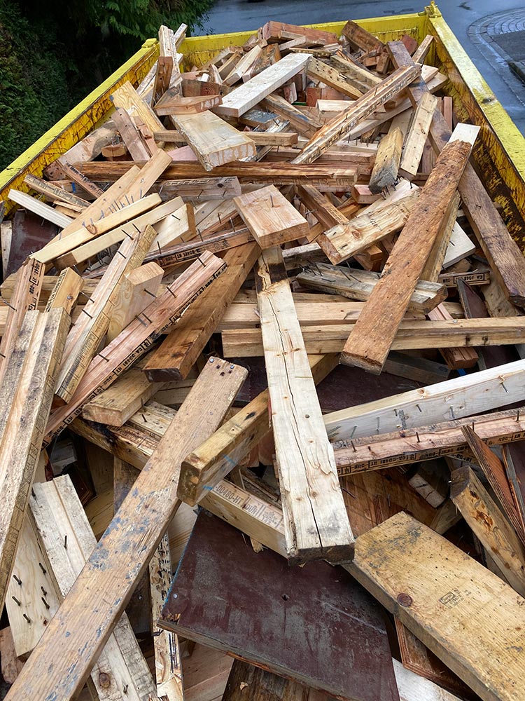 Clean wood