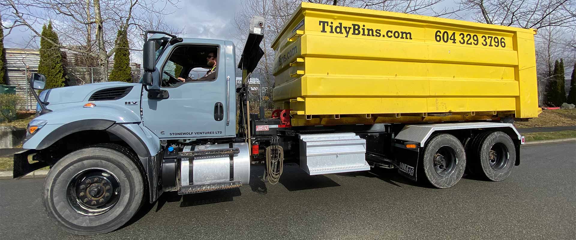 Tidy Bins crew and equipment in Metro Vancouver