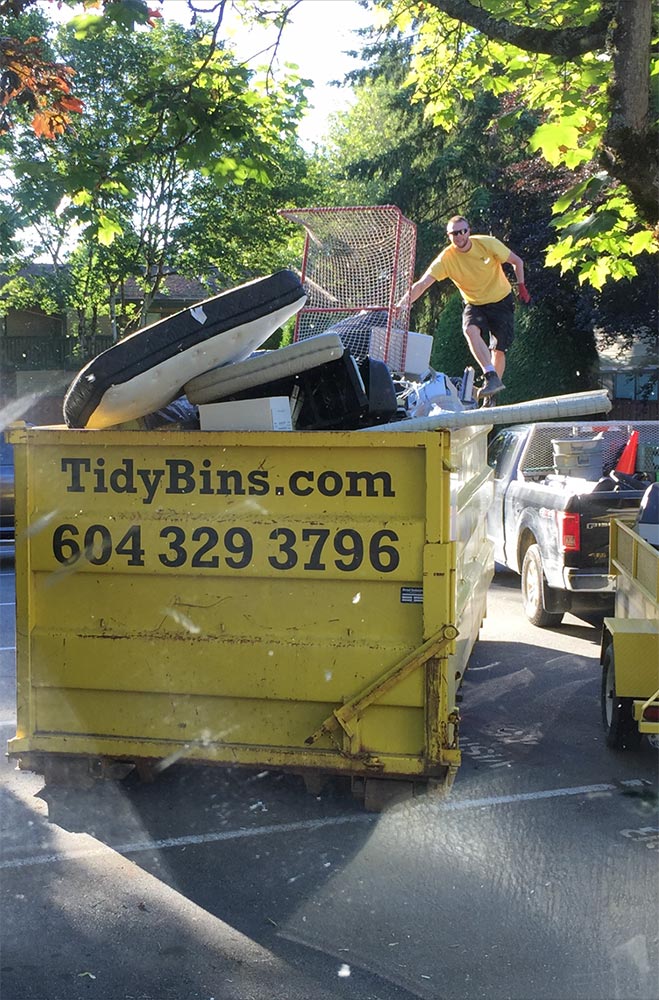 Overloaded bin