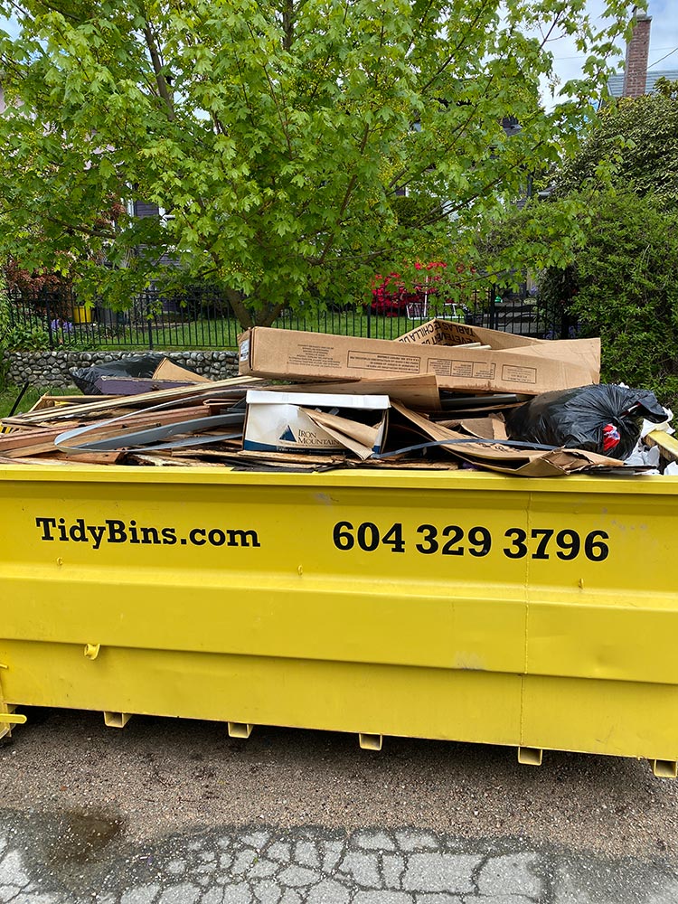 Overloaded bin